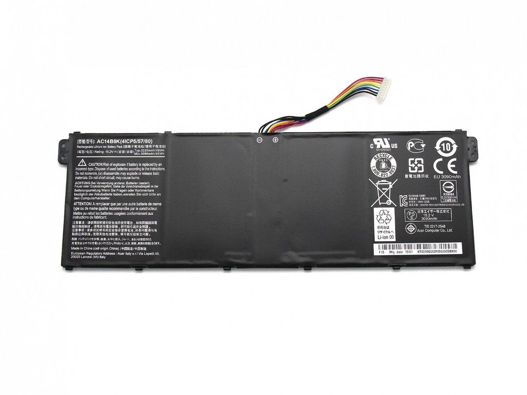 15,2V AP14B8K AC14B18J Acer Chromebook11 C730 13 C810 15 C910 NE512 kompatybilny bateria