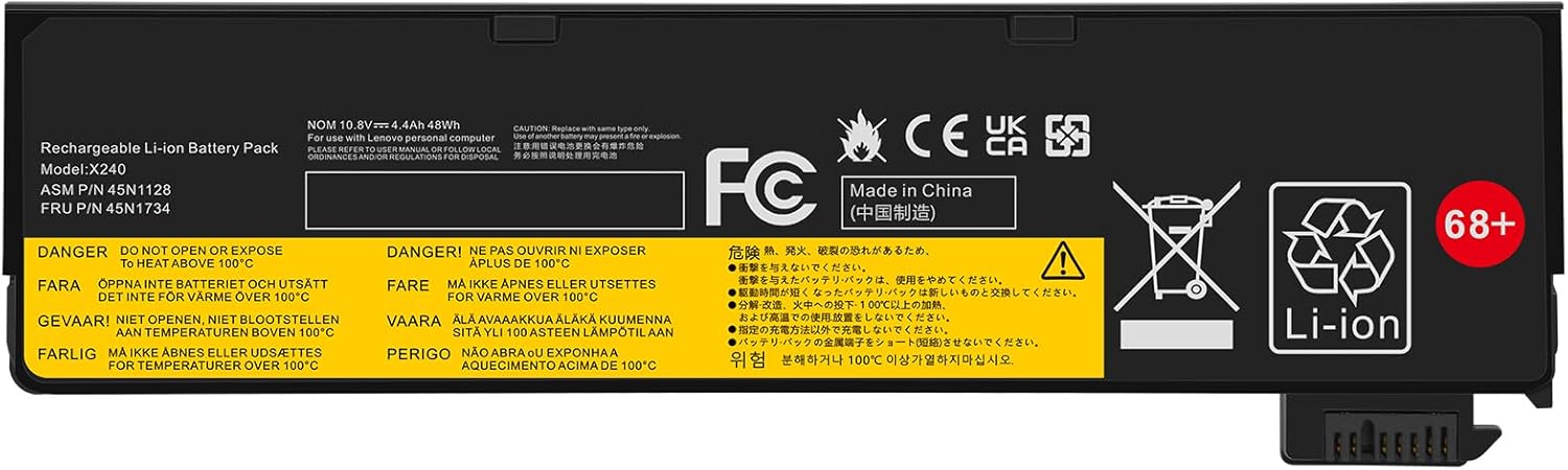 (obrazek) 45N1127 45N1126 Lenovo ThinkPad X240 T440 T450s X250 T440s T460 T450 T550 X260 X270 T470p L450 T440s T440 W55 0s 0s L470 T440s T460p Baterii