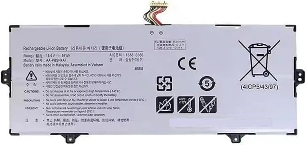 (obrazek) Batteri til AA-PBSN4AF AAPBSN4AF Samsung Notebook 9 Pen 13 Inch NP930SBE NT930SBE