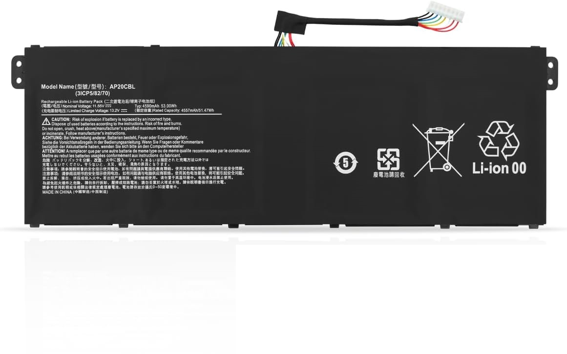 AP20CBL Acer Swift 3 SF314-43 SF314-511 Aspire 5 A515-45 A515-46 A515-56 A515-56T A515-56G 7 A715-43G kompatybilny bateria AP20CBL Acer Swift 3 SF314-43 SF314-511 Aspire 5 A515-45 A515-46 A515-56 A515-56T A515-56G 7 A715-43G kompatybilny bateria