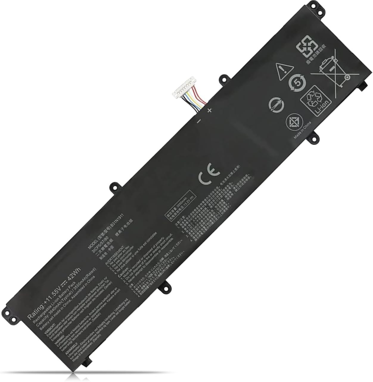 B31N1911 ASUS V4050FF S433FA X421FF S4600FA K433FA V4050FA R428FF X413F kompatybilny bateria