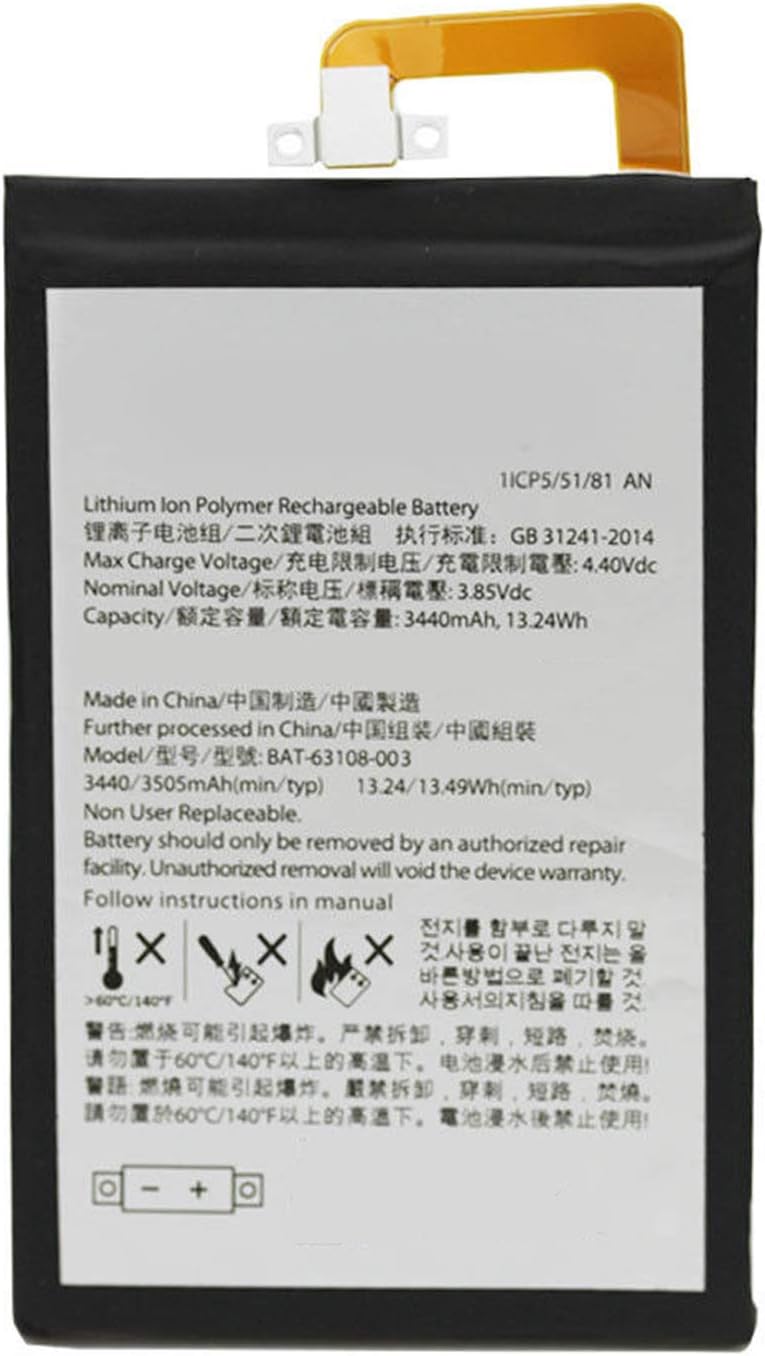 (obrazek) 58-000056 S13-R2-A Amazon Kindle Voyage NM460GZ MC-305070 tablette ultra-puissance S13-R2 S13-R2-A Baterii
