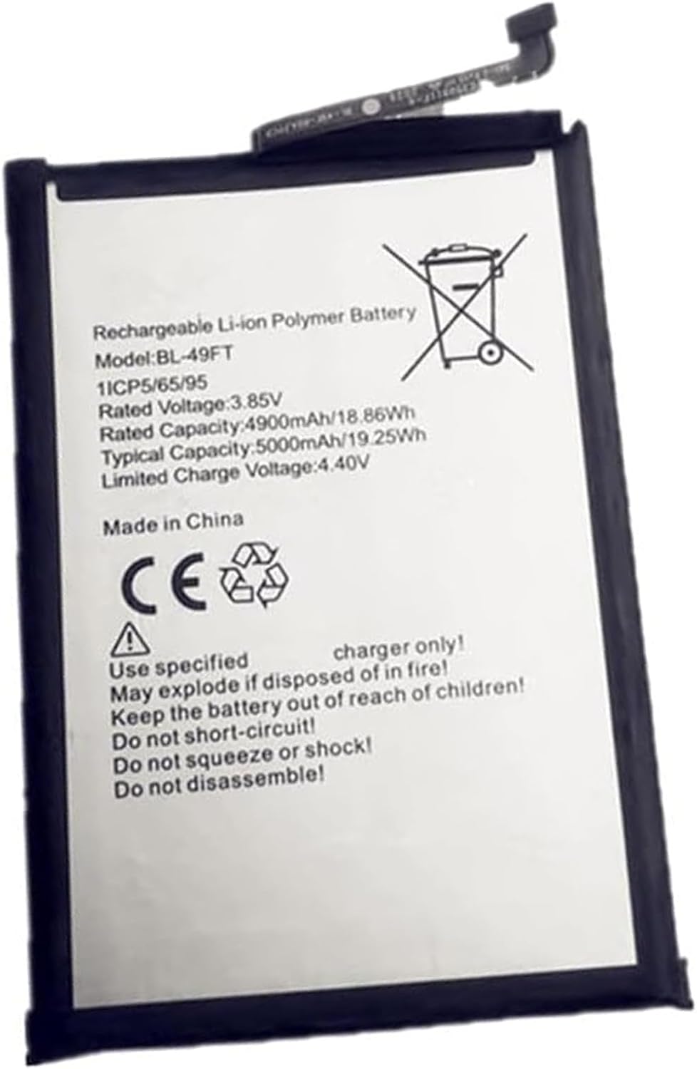 Tecno Camon 15 Spark5 Air POP 4 Spark 5 Spark5 Pro BL-49FT kompatybilny bateria Tecno Camon 15 Spark5 Air POP 4 Spark 5 Spark5 Pro BL-49FT kompatybilny bateria