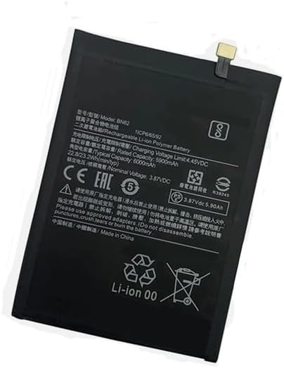 BN62 Xiaomi Pocophone Poco M3 Redmi 9T Xiaomi Redmi Note 9 (4G) kompatybilny bateria BN62 Xiaomi Pocophone Poco M3 Redmi 9T Xiaomi Redmi Note 9 (4G) kompatybilny bateria