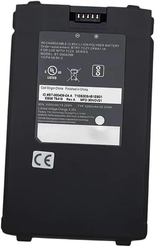 (obrazek) BT-000409A BTRY-TC2Y-1XMA1-01 Zebra TC21 TC26 Baterii