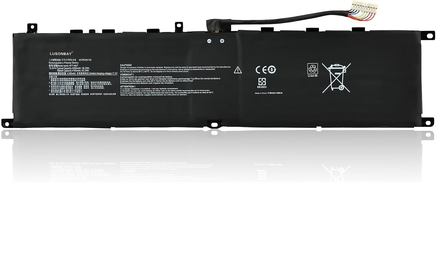 BTY-M57 MSI Vector GP66 GP76 12UE 12UG 12UH 12UGS 12UHS 12UHSO 12UEO 12UGSO GP66HX GP76HX GP76HX X 12UGS 12UHS kompatybilny bateria BTY-M57 MSI Vector GP66 GP76 12UE 12UG 12UH 12UGS 12UHS 12UHSO 12UEO 12UGSO GP66HX GP76HX GP76HX X 12UGS 12UHS kompatybilny bateria