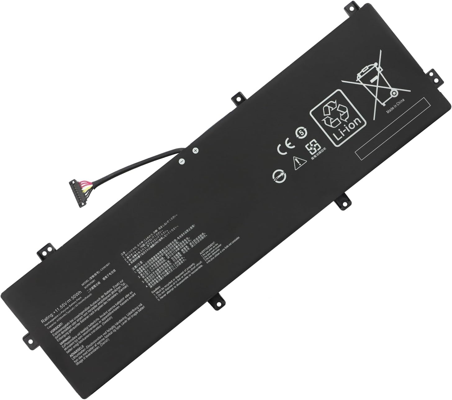 C31N1831 ASUS ZenBook 14 UX433FQ UX433FQ-AU 5032R UX433FQ-AI109T kompatybilny bateria C31N1831 ASUS ZenBook 14 UX433FQ UX433FQ-AU 5032R UX433FQ-AI109T kompatybilny bateria
