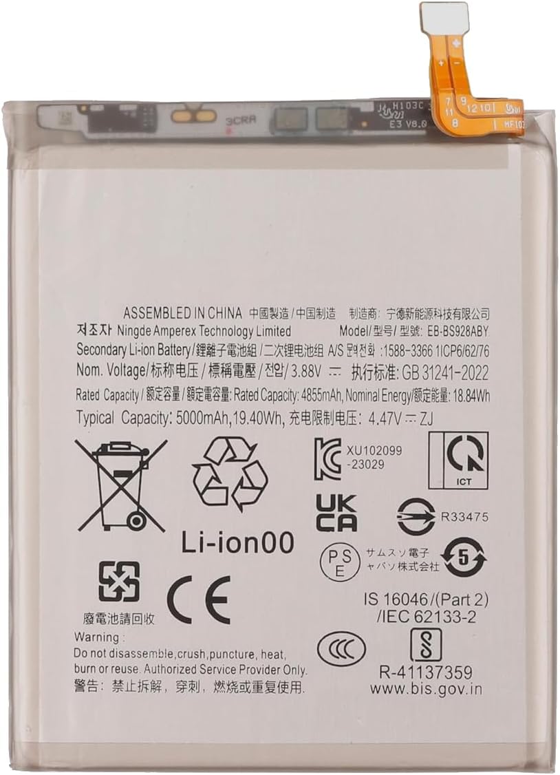 (obrazek)  Samsung Galaxy S24 Ultra SM-S928V SM-S928W EB-BS928ABY GH82-33387A Baterii