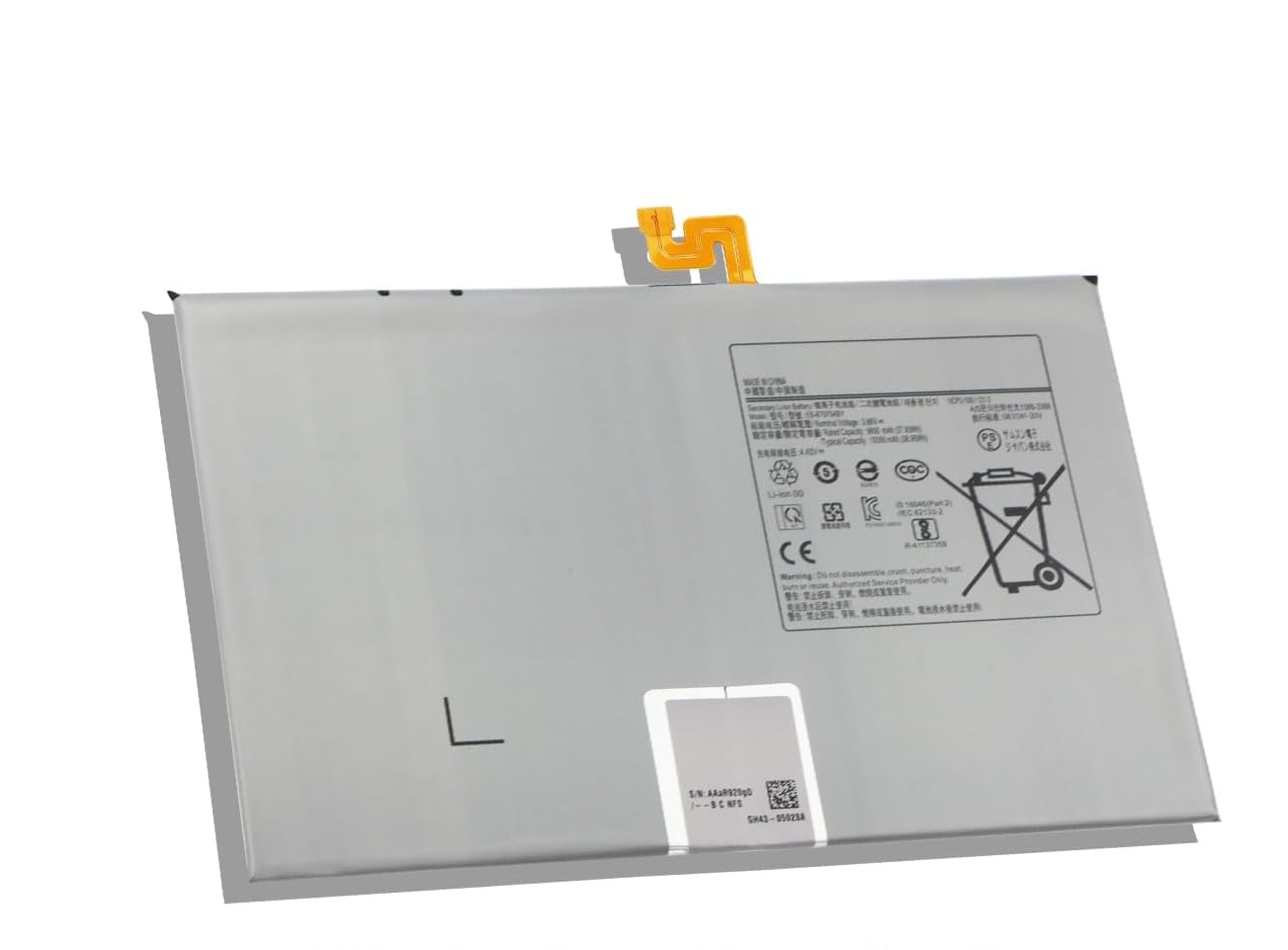 (obrazek) EB-BT975ABY Samsung Galaxy Tab S7 12.4 Plus 5G SM-T975N SM-T970 SM-T975 Baterii