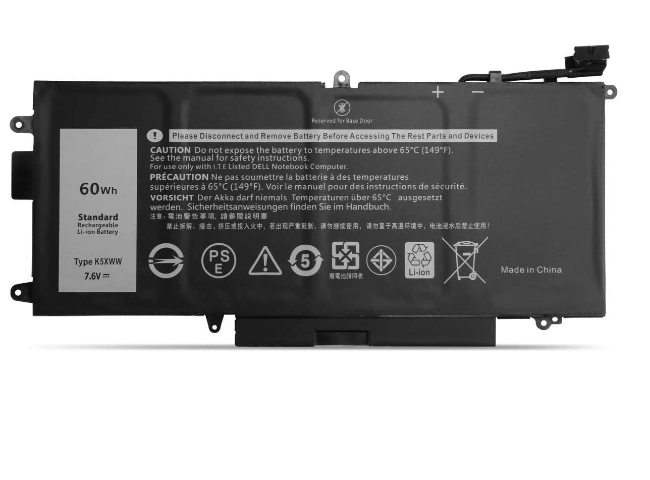7.6V 60Wh K5XWW Dell Latitude 5289 7389 7390 E5289 P29S001 P29S002 2-in-1 kompatybilny bateria 7.6V 60Wh K5XWW Dell Latitude 5289 7389 7390 E5289 P29S001 P29S002 2-in-1 kompatybilny bateria