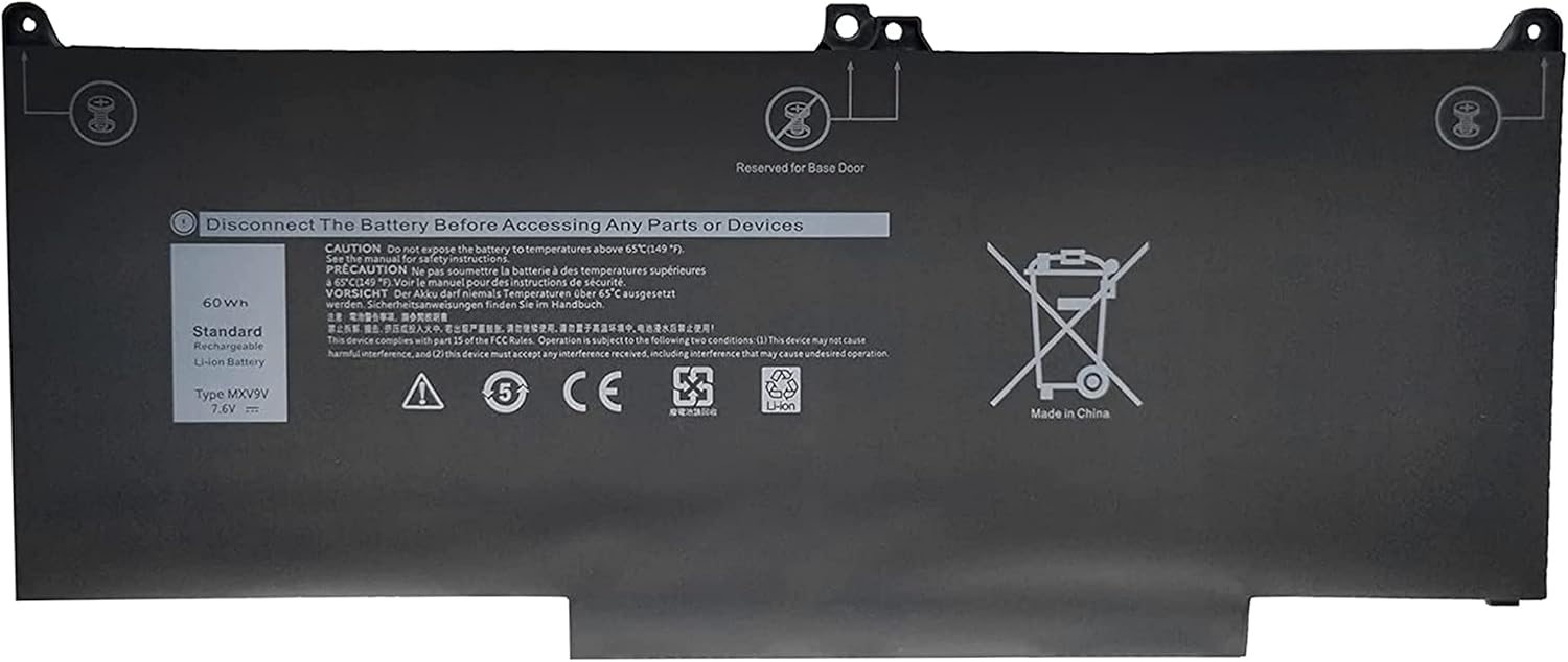 (obrazek) Dell Inspiron 7300 7306 2-in-1 Series 829 Series 8MX 0829MX 5VC2M 05VC2M Baterii